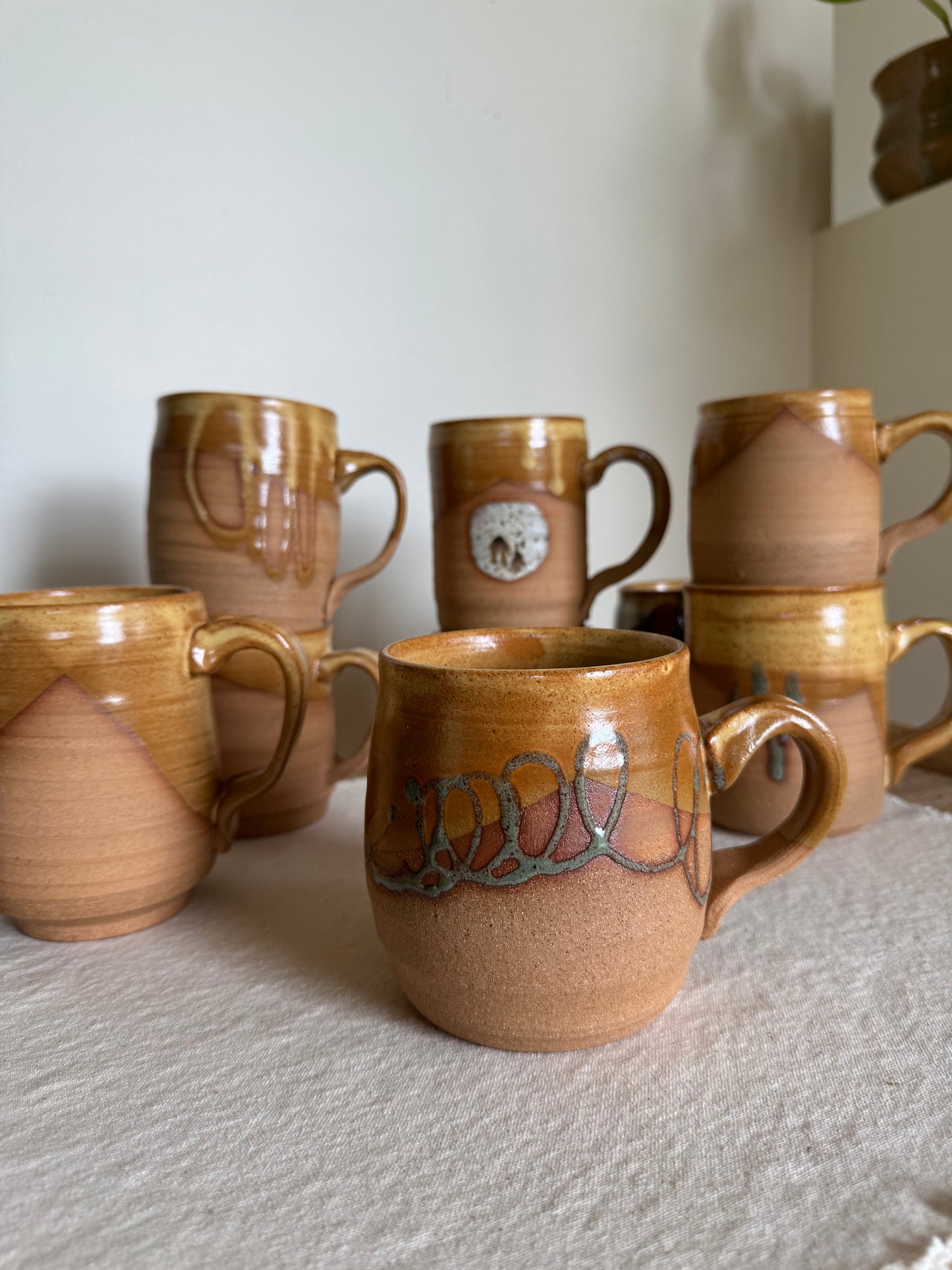 Large Yellow Mug