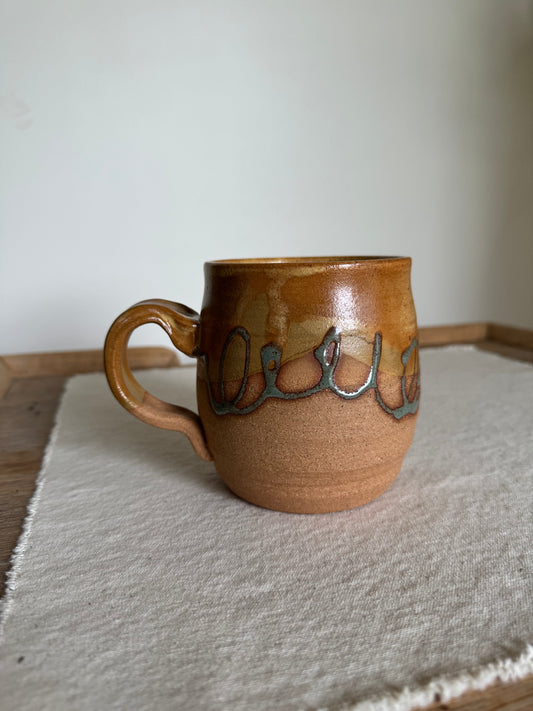 Large Yellow Mug