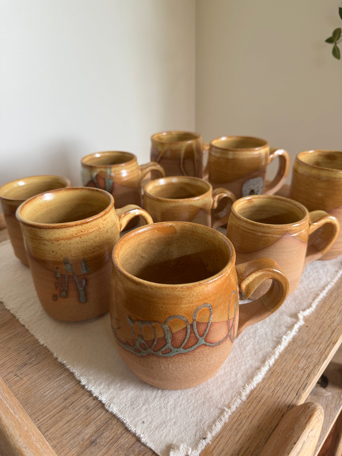 Large Yellow Mug